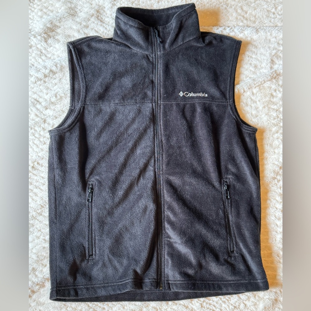 Columbia Charcoal Fleece Vest